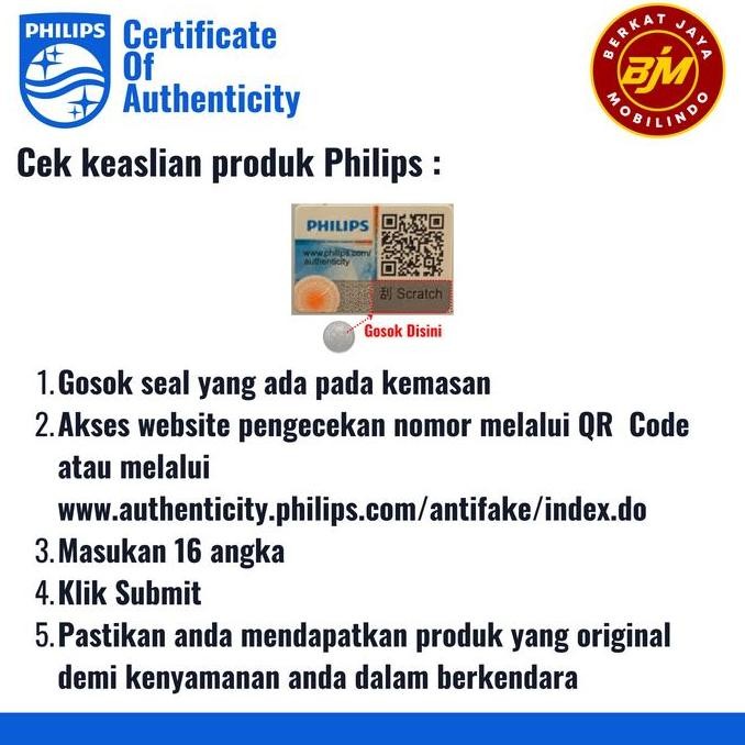 Philips Bohlam Lampu HID D4R Xenon Standard Orinal