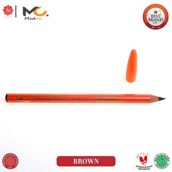 

Viva Queen Pensil Alis Original - Eyebrow Pencil Black, Brown, Dark Brown
