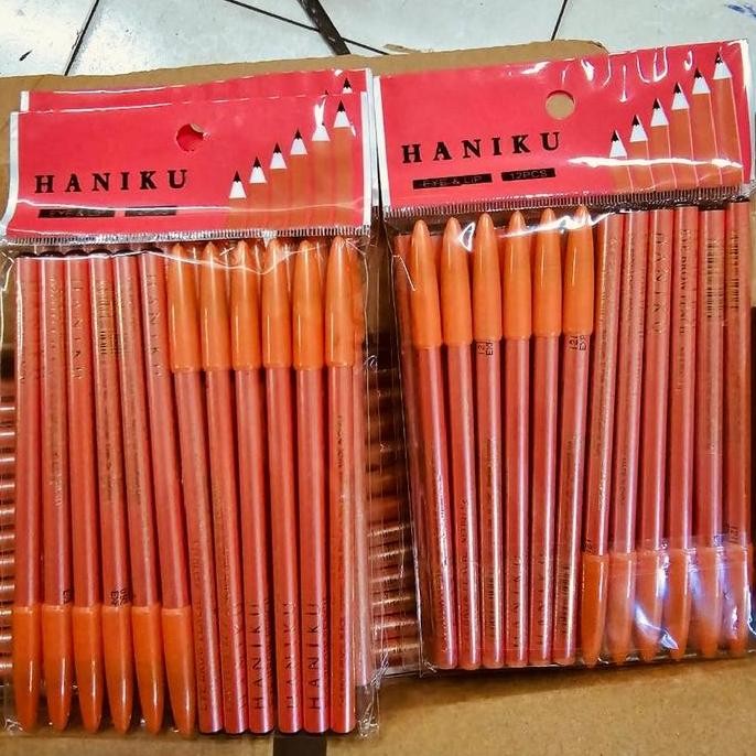 

Pensil Alis Viva HANIKU Warna Coklat 1 Lusin Isi 12pcs Original