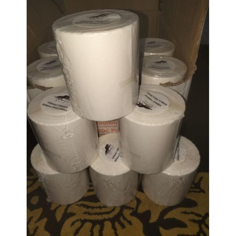 

1DUS (24ROLL) STIKER THERMAL 100 X 100 ISI 500PCS/ROLL