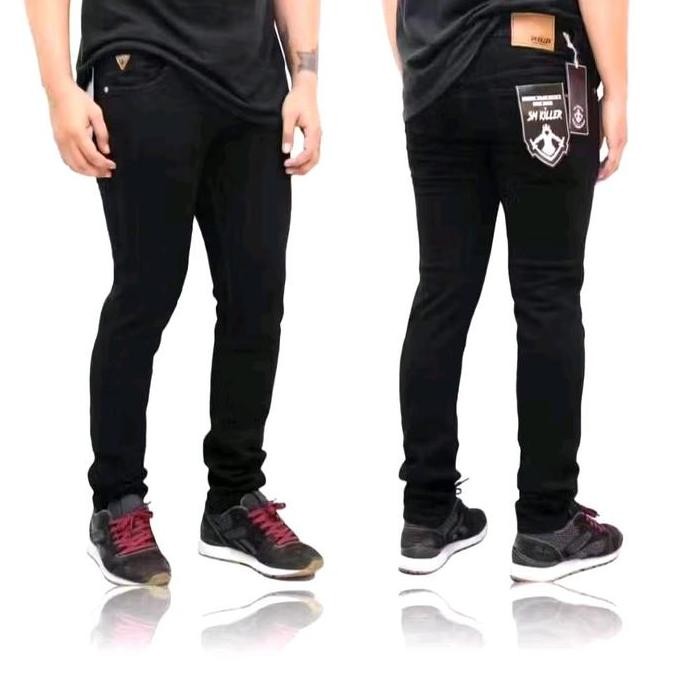 

Celana Jeans Pria Slimfit Pensil Stretch - Model Distro Terbaru Bisa COD