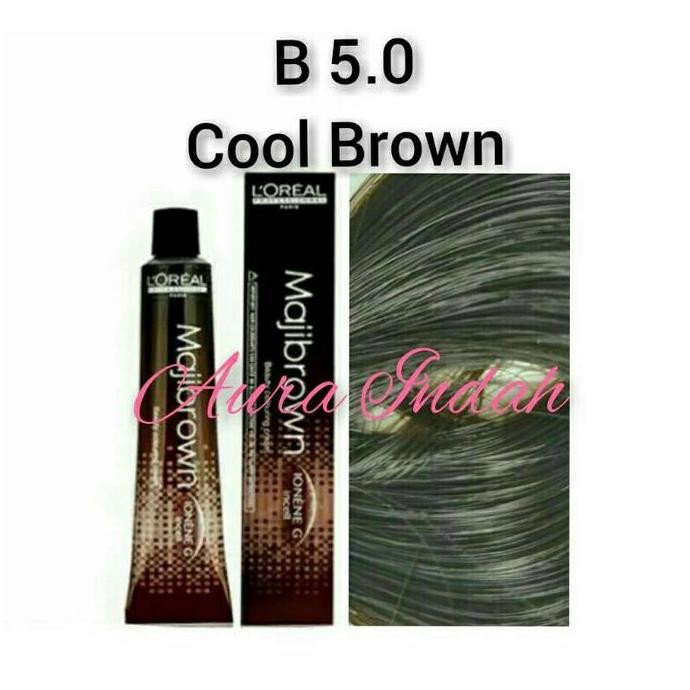 LOREAL MAJIBROWN NO. B5.0 COOL BROWN