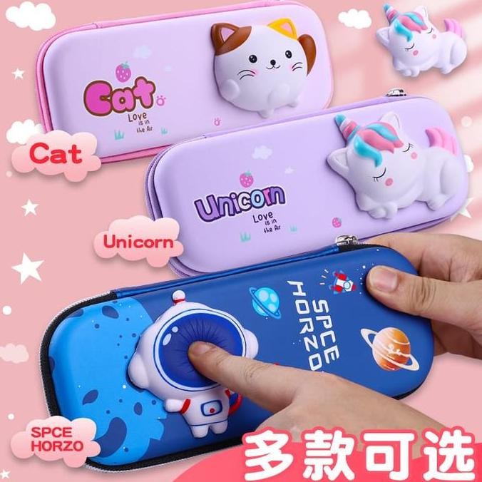 

Kotak Pensil Squishy 3D Waterproof - Tempat Pensil Lucu Squishy