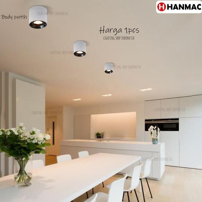 Lampu downlight outbow kap rumah lampu Mr16 reflektor chrome teras