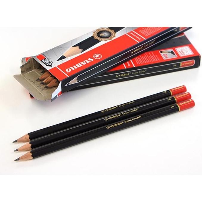 

Stabilo 2B Pensil 12 pcs Alat Tulis Original