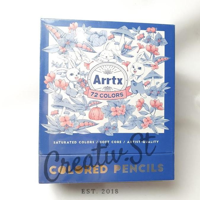 

ARRTX Pensil Warna Premium 72 Pcs Color Pencil Set Artist Sketsa