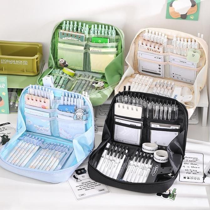 

Tas Pensil Multifungsi AT0159 Kotak Alat Tulis Sekolah