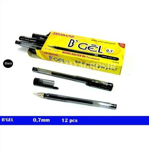 

Bgel Standard Pen - B'Gel 0.7 Pulpen, Pena, Ballpoint ( 1 Lusin ) New Stok