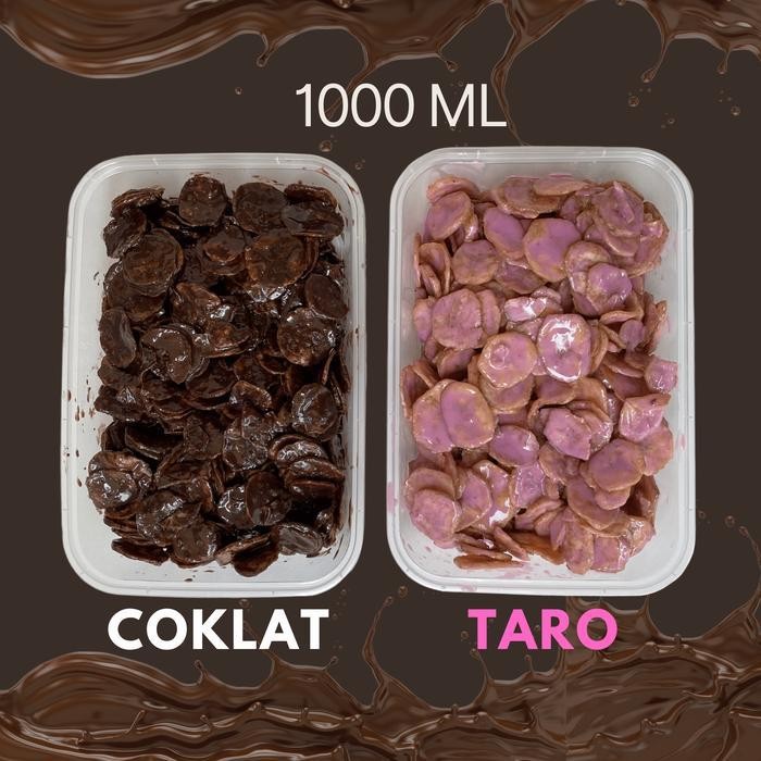 

RKM (BELI 1 GRATIS 1) Keripik Coklat Lumer by Sale Pisang Malang | Keripik Pisang Lumer 1000 ML