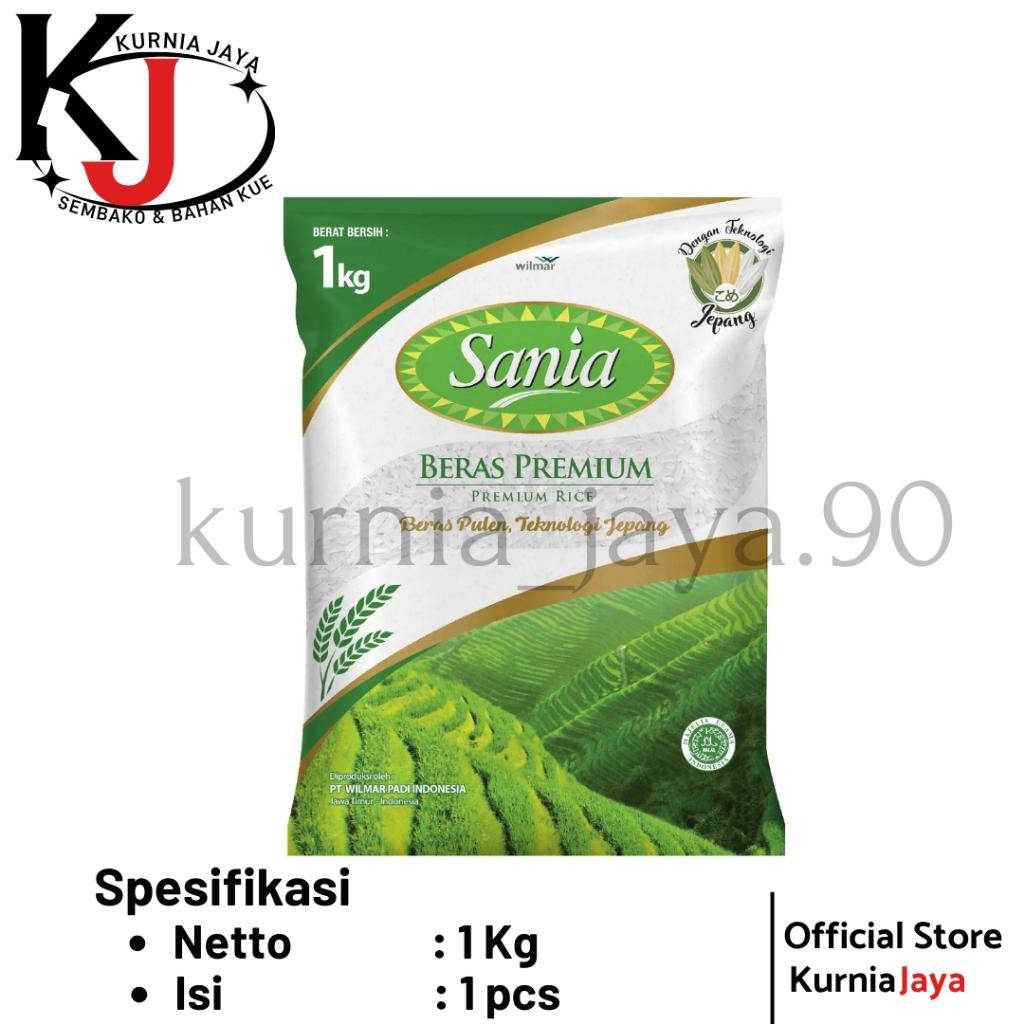 

Rkm [ Sania ] Beras Premium 1Kg