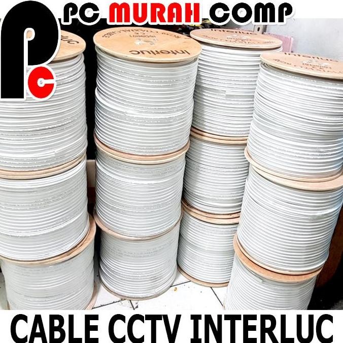 Kabel Cctv Interluc Rg59 300M/ 1 Roll