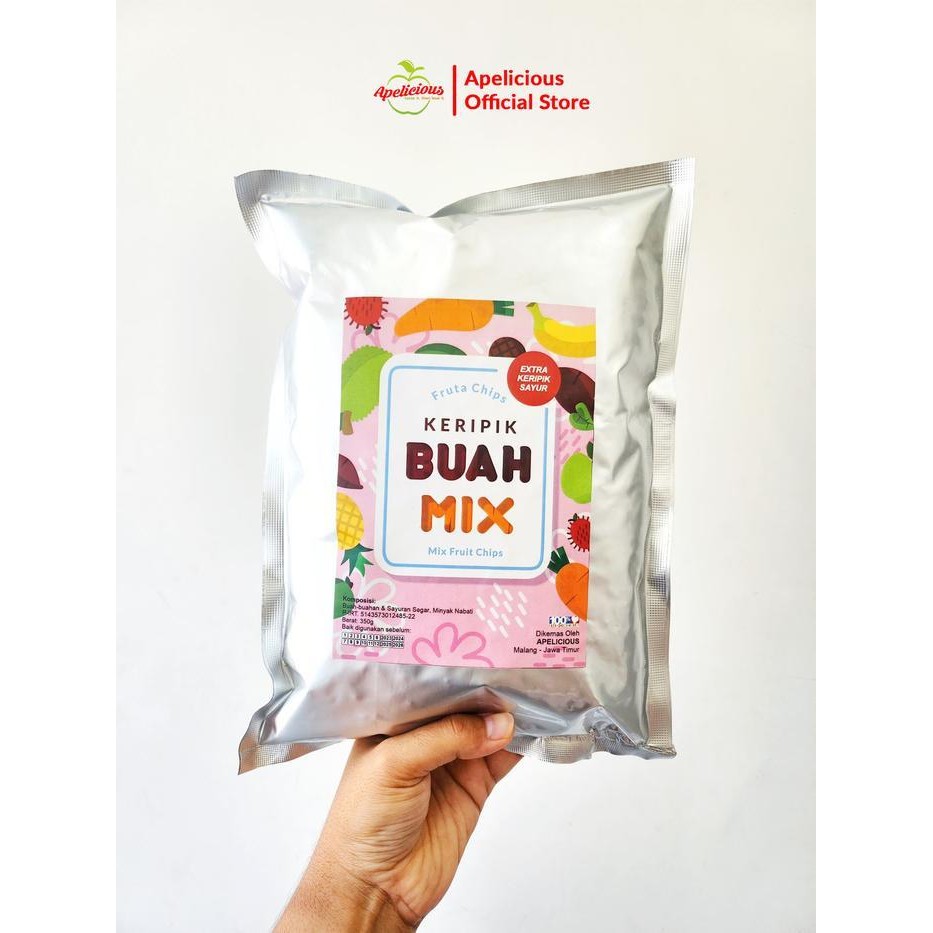 

RKM APELICIOUS KERIPIK BUAH MIX EXTRA KERIPIK SAYUR 350g / 250g