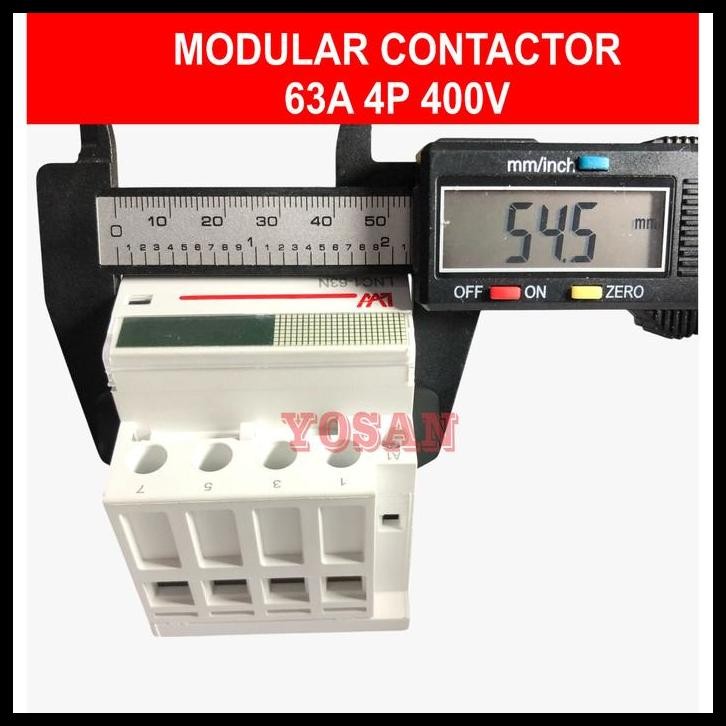 TERBARU MODULAR CONTACTOR LW LNC1-63N 63A 4P 400V
