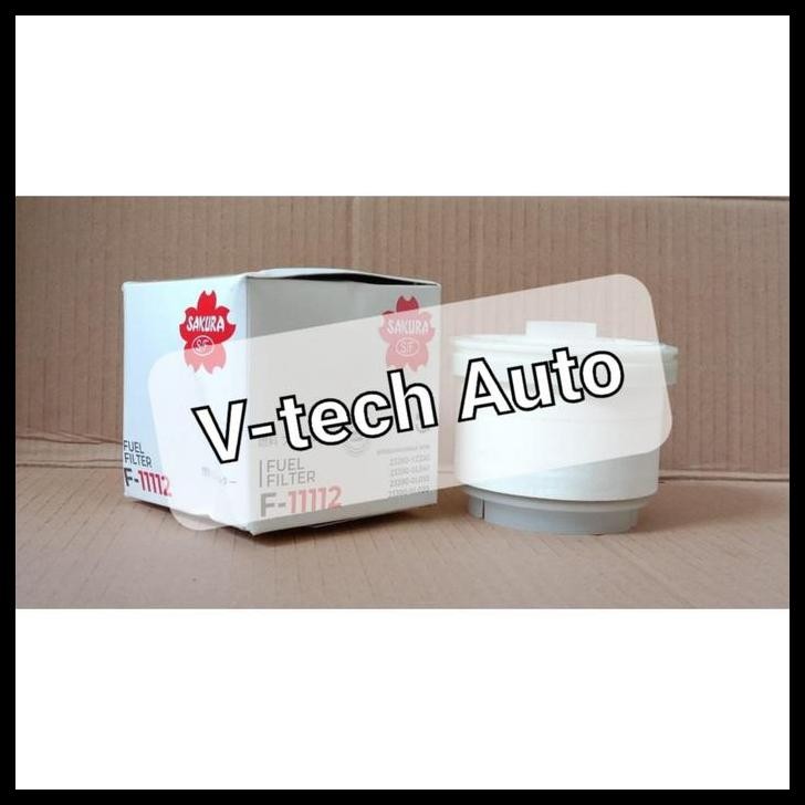 TERMURAH FILTER SOLAR / FUEL FILTER INNOVA FORTUNER HIACE F-11112 F11112 SAKURA 