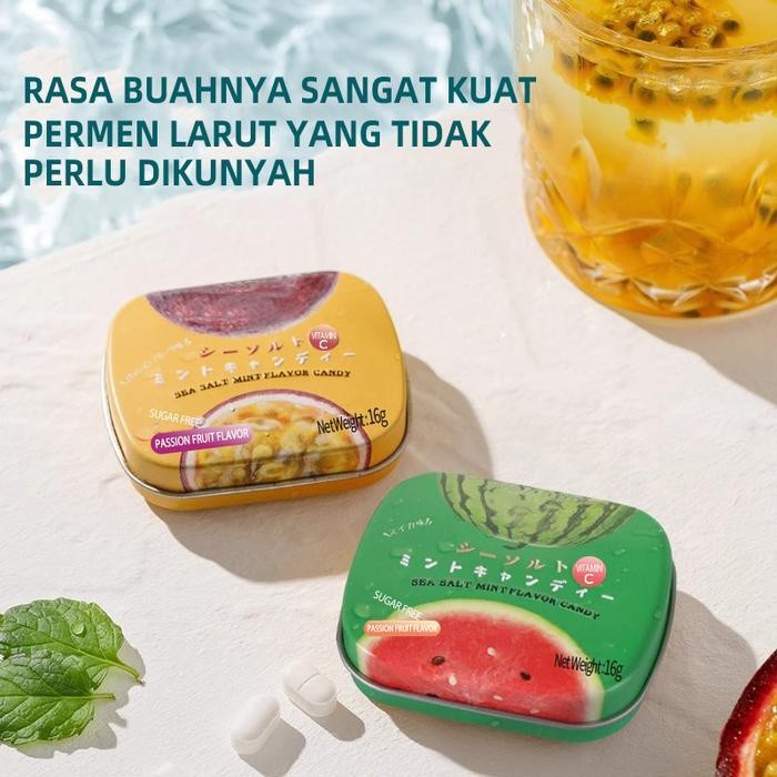 

RKM Permen Mint Bebas Gula HALAL BPOM Banyak Variant Rasa Permen Import Bikin Nafas Segar Tidak Bau Candy Food Snacks