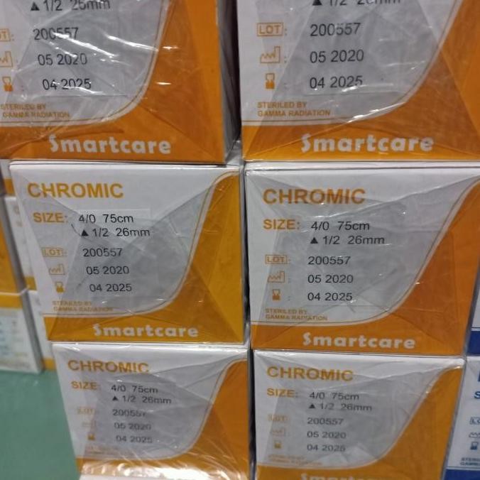 Chromic 4/0 + Jarum Smartcare