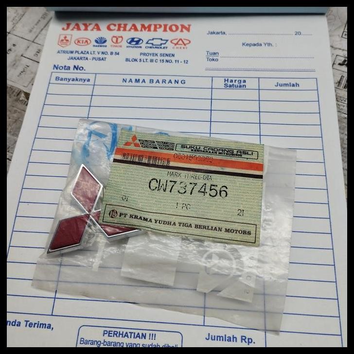 GRATIS ONGKIR EMBLEM TIGA BERLIAN DEPAN KUDA GRANDIA /DIAMOND 