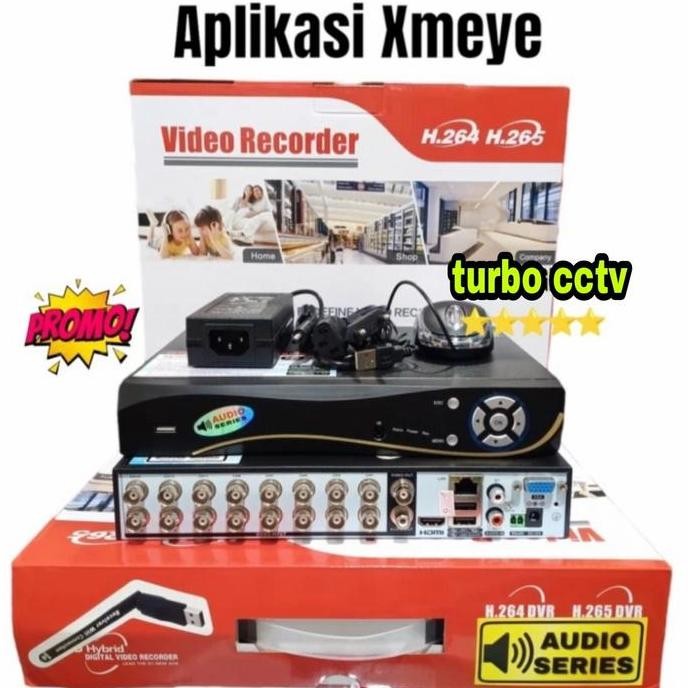 Dvr 16 Channel Xmeye Full Hd / Dvr 16Ch Xmeye 2560P 5Mp 6 In 1