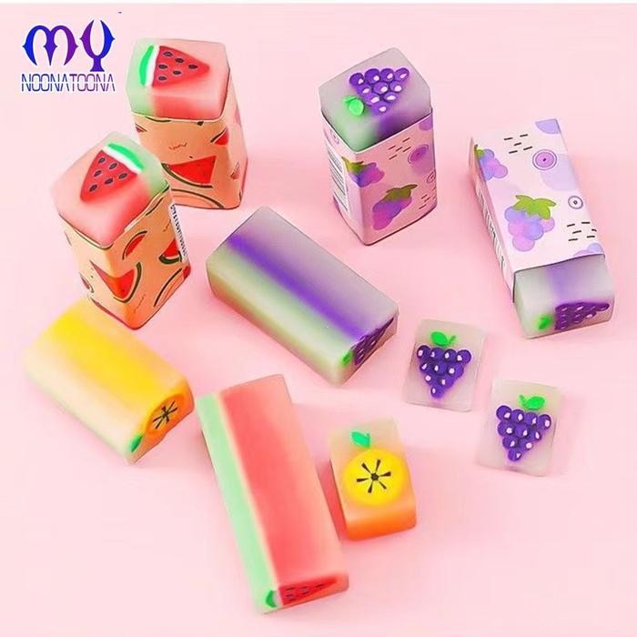 

EMS Penghapus Pensil Motif Buah Fruits Alat Tulis Penghapus Karakter