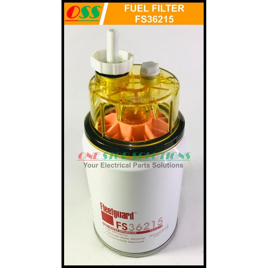 GRATIS ONGKIR FUEL FILTER WATER SEPARATOR FLEETGUARD FS36215 FS 36215 