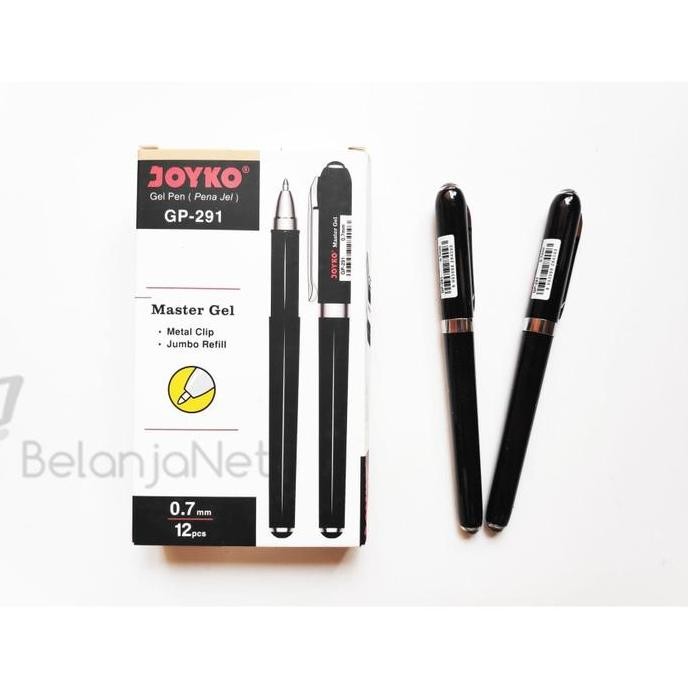 

Pulpen | Pen Gel Joyko Master Gel Gp-291 0.7 Mm New Stok