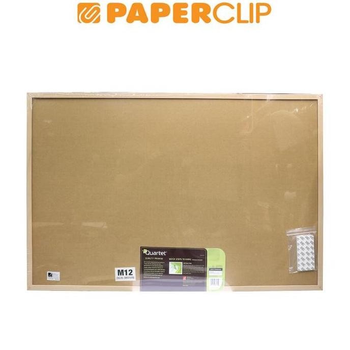 

Soft Board / Papan Buletin Quartet Oak Cork 35X23 35-380352Q New Stok