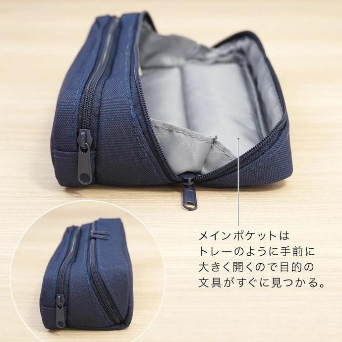 

Raymay Twinnie Dual Storage Pencil Case Tray Kotak Pensil 2 Compartment Storage Pouch Fy1088 New Stok