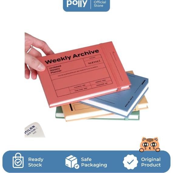 

Iconic Weekly Archive Planner Korea New Stok