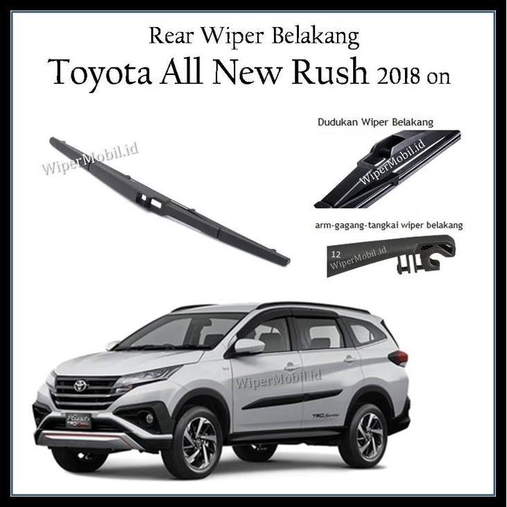 HOT DEAL SET WIPER MOBIL TOYOTA ALL NEW RUSH 2018 2019 2020 2021 2022 BOSCH 