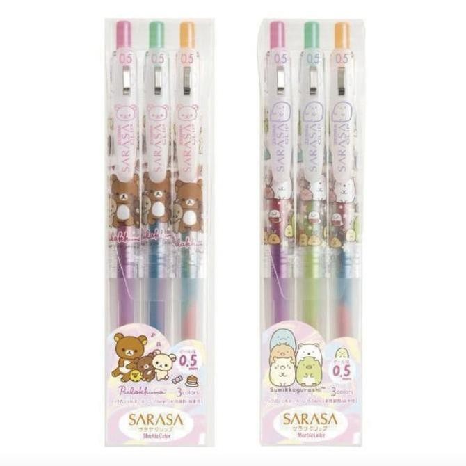 

Pulpen Gel Sarasa Clip 0.5Mm Marble Limited Edition Isi 3 New Stok