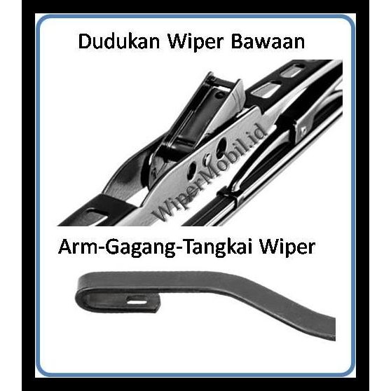 GRATIS ONGKIR WIPER KONVENSIONAL MOBIL TOYOTA ALL NEW RUSH 2018 2019 2020 2021 2022 