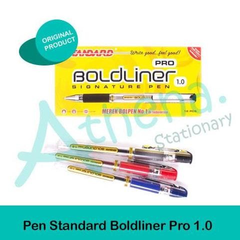 

Pulpen/Pen Standard Boldliner Pro - Signature Pen New Stok