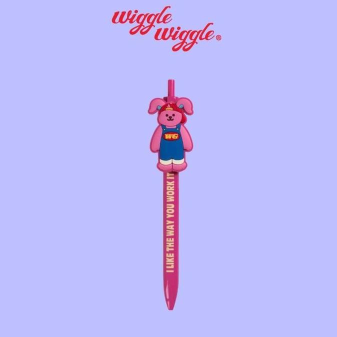 

Wiggle Wiggle Big Figure Ball Pen - Little Play Bunny Pulpen Bolpoin Bulpen Hitam Lucu Korea New Stok