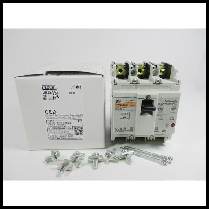 BEST DEAL MCCB FUJI BW32AAG 3P 20A
