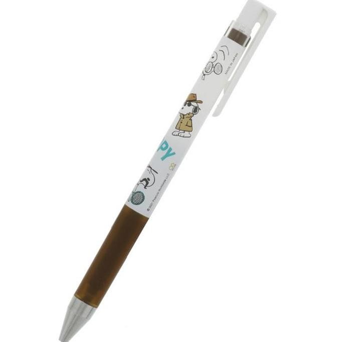 

Juice Up Ballpoint Pen Peanuts Snoopy Brown New Stok