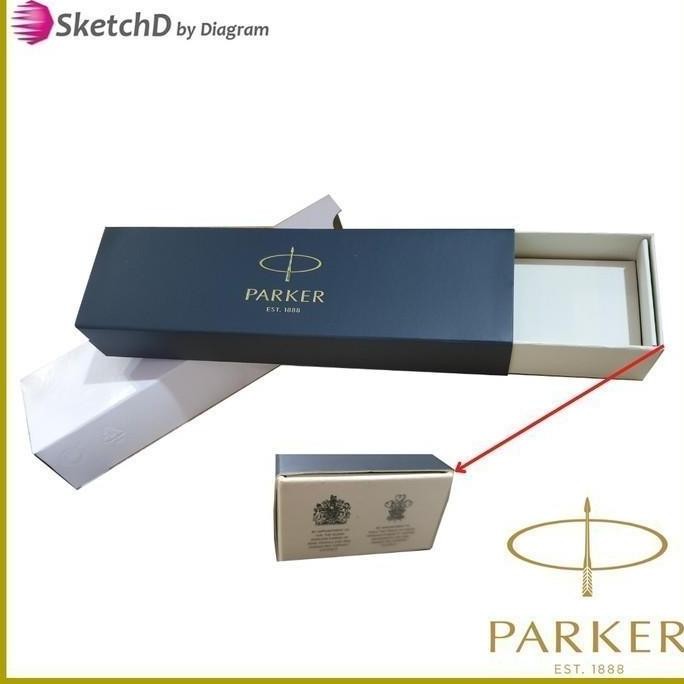 

Parker 45 Special Gold Trim Gt Fp - Fountain Pen Vintage New Stok