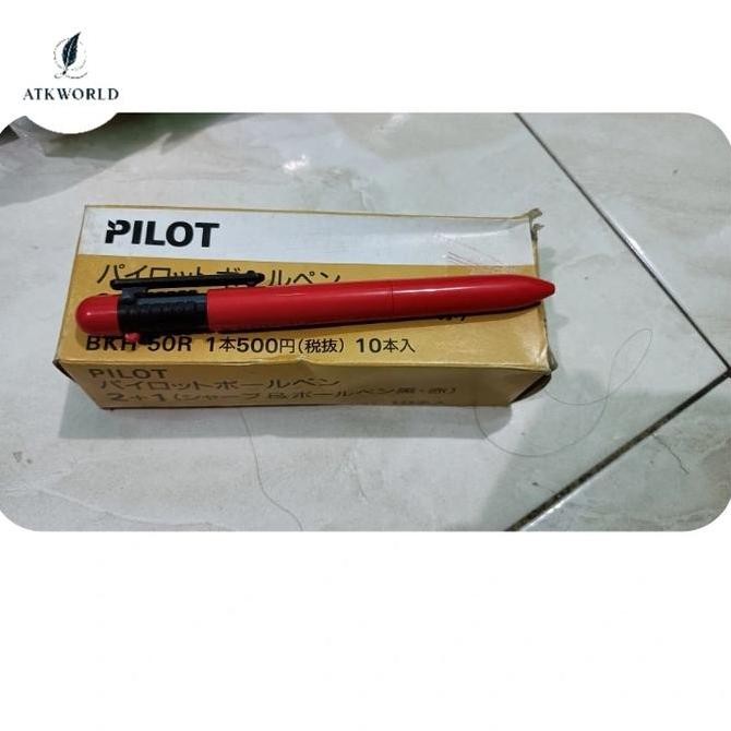 

Pulpen Pilot 2+1 Jadul Original Pilot Pen Japan Bkh-50R / Pilot Pen Bkh-50R Original Pilot Pen Japan 2+1 New Stok