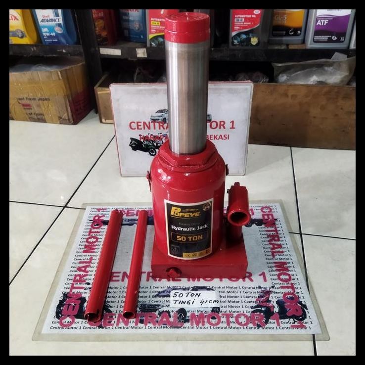 DISKON DONGKRAK BOTOL MOBIL 50 TON KUALITAS BAGUS 