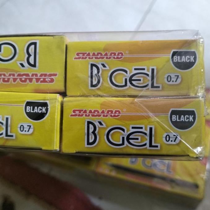 

Pulpen Standard B'Gel 0.7 Harga Satu Lusin New Stok