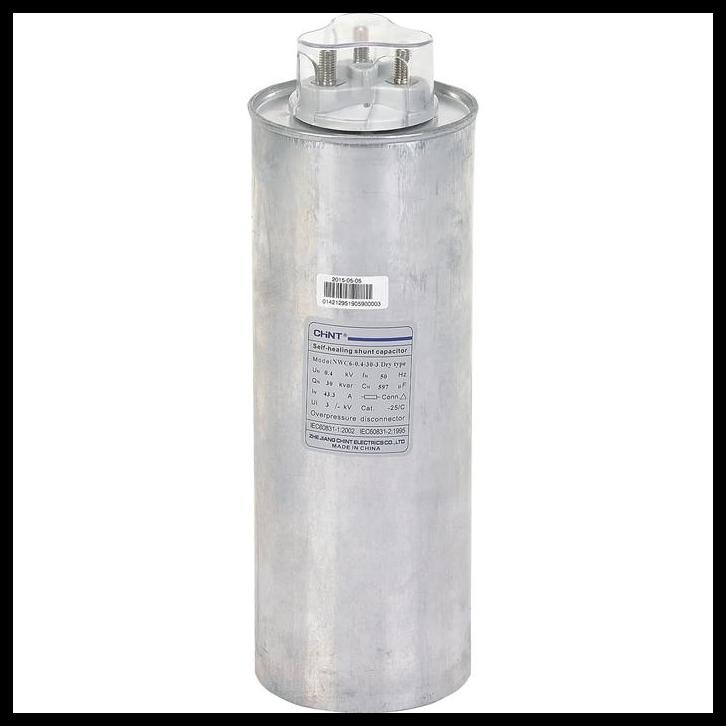 DISKON CAPACITOR CHINT NWC6 525V 10KVAR DRY TYPE KAPASITOR BANK TABUNG 