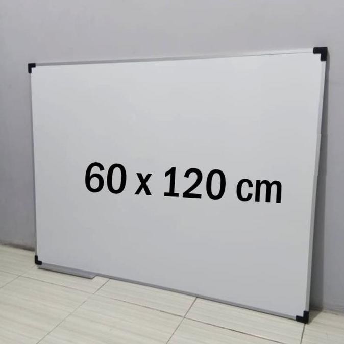 

Whiteboard / Papan Tulis 60 X 120 Magnetik New Stok