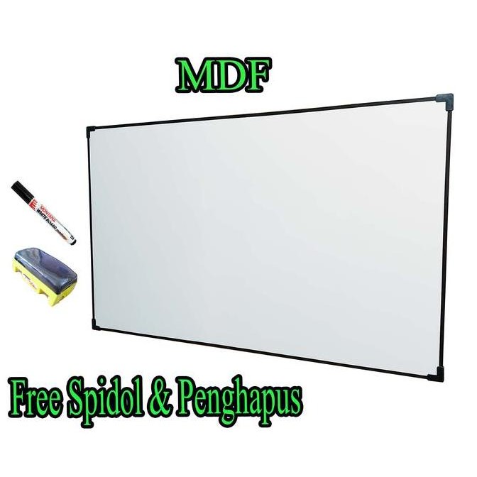 

Papan Tulis Whiteboard 60 X 100 Cm New Stok
