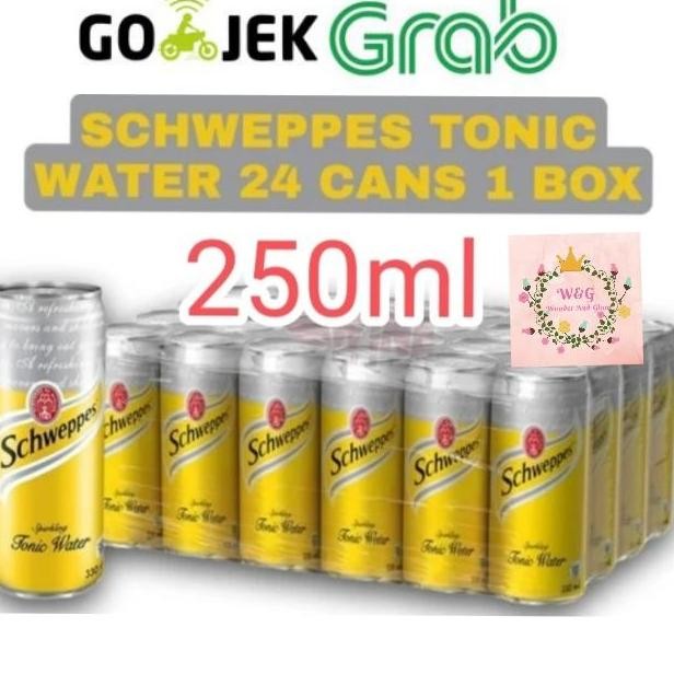 

TERBARU - Tonic water schweppes / Schweppes Tonic Water 330ml 24Pcs