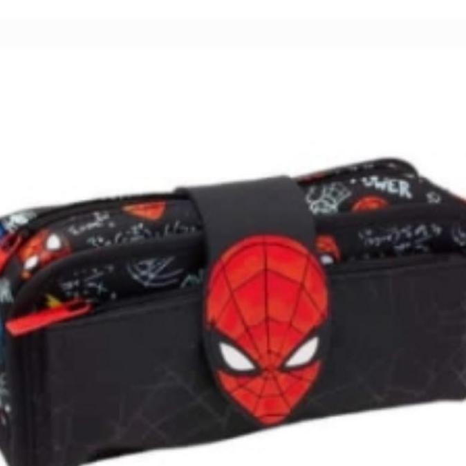

Smiggle Utility Spiderman Pencil Case/Kado/Tempat Pensil Spiderman/Ori New Stok