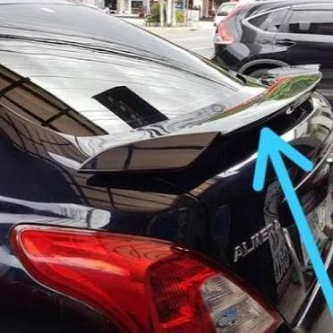 TERLARIS - spoiler Nissan Almera sedan Almera dengan lampu