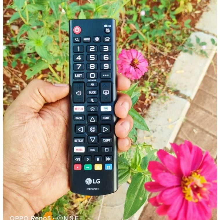 REMOTE SMART TV REMOT REMOTE LG TV LED TV LCD ORI ORIGINAL AKB75675311 DiM