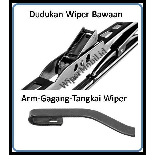 TERMURAH WIPER KACA MOBIL HONDA CIVIC WONDER 86 1987 1988 1989 1990 1991 BOSCH 