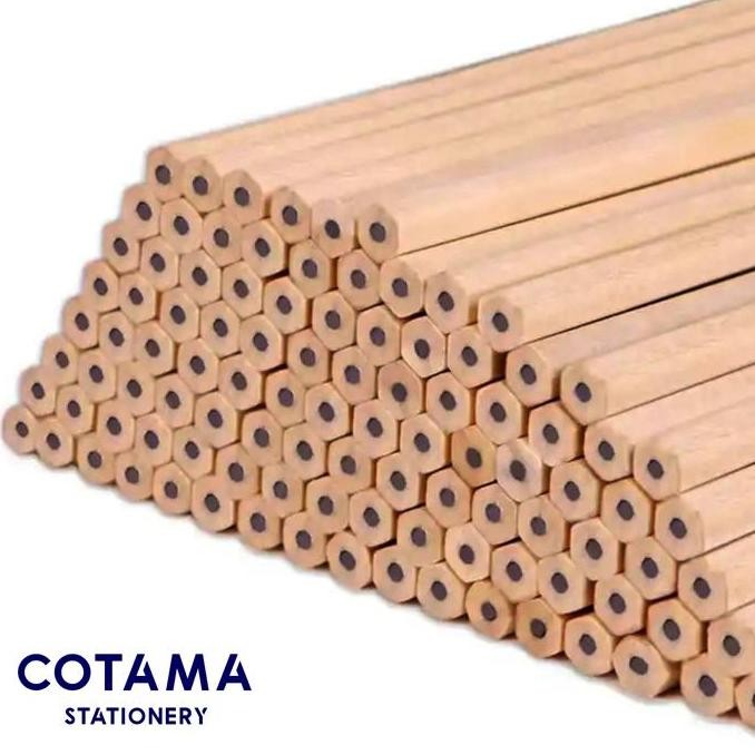 

Pensil Hotel Segi Enam Polos Serut - 100 Pcs New Stok