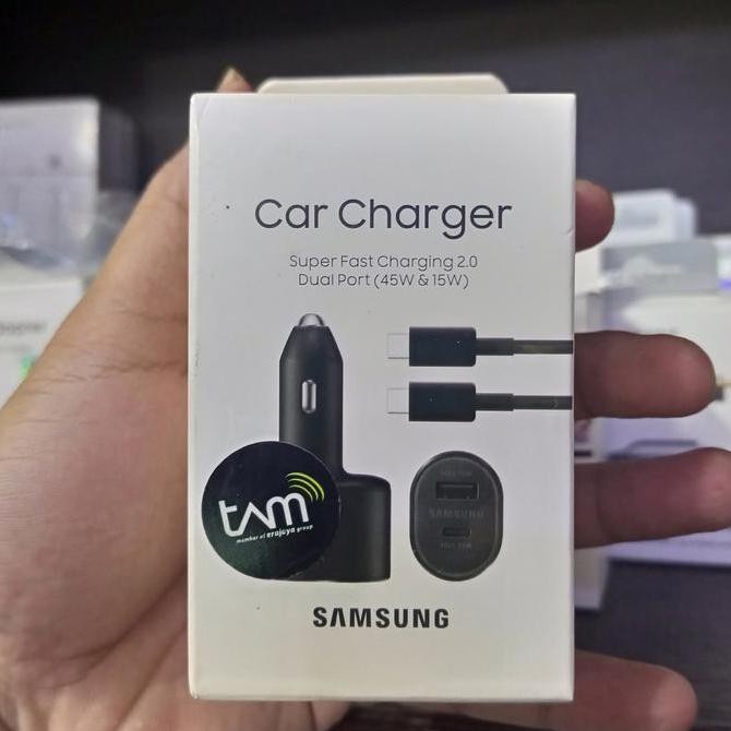 TERBARU - Samsung Car Charger 65W Original Charger Mobil Super FastCharging Sein