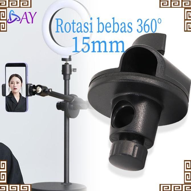 Holder Jepit Mic / Stand Mikrofon Meja / Penjepit Microphone 1 Pcs